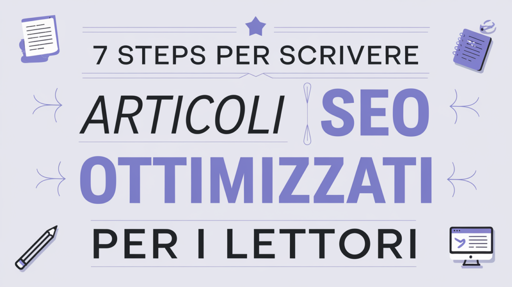 scrivere articoli ottimizzati seo per i lettori